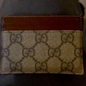 Gucci card holder